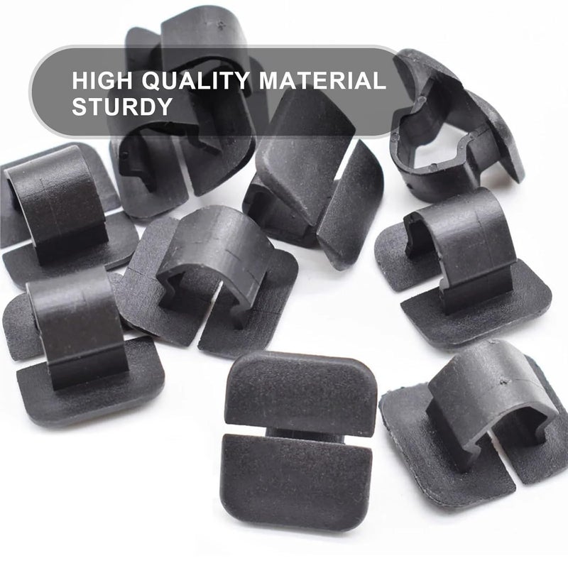 100pcs Plastic Hood Bonnet Insulation Clip Rivet Retainer Compatible with VW Polo Tiguan Passat B5 B6 SEAT Leon 2 Skoda Octavia 2 - Image 4