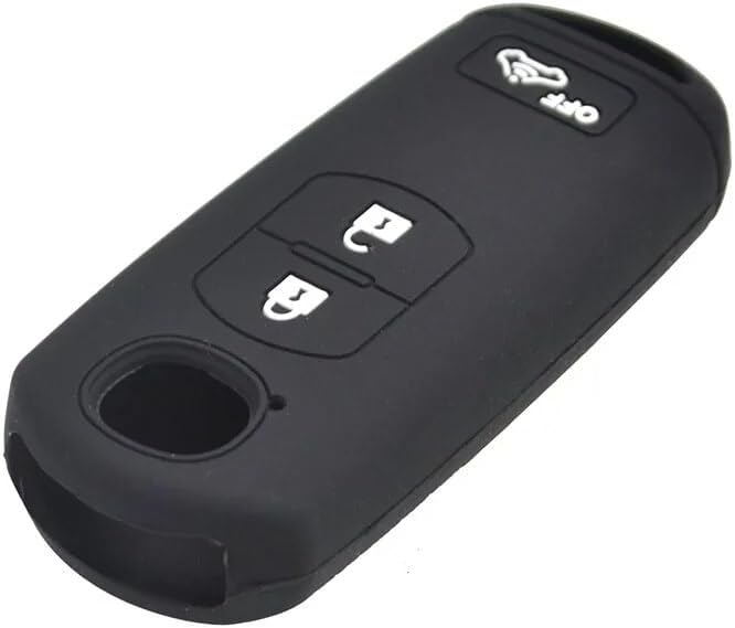 QASULER Silicone Key Fob Cover for Mazda - Image 2