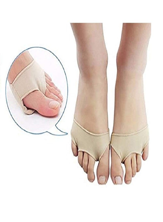 JERN Foot Care Toe Cushion, Hallux Valgus Toe Protector Gel Sleeve Toe Cushion Toe Braces Sock Metatarsal Strap (L) - Image 2