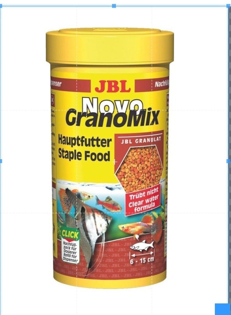 NovoGranoMix Fish Food Green/Yellow 250ml