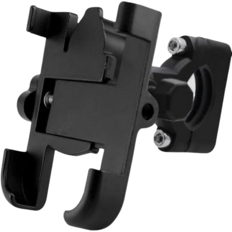 SKYCELL Metal Mobile Holder for Bikes or Bike Mobile Holder for Maps and GPS Navigation, one Click Locking, Firm Gripping, Anti Shake and Stable Cradle Clamp with 360° Rotation Bicycle Phone Mount - Image 1