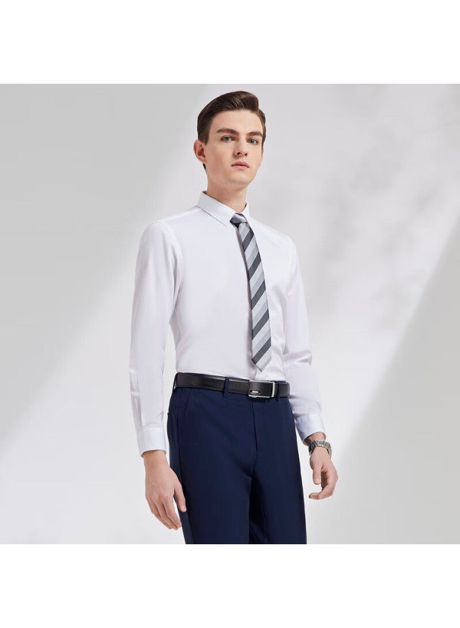 YOUNGOR Yagor spring And Autumn Business Casual Skin-friendly Comfortable Long Sleeve Shirt Easy To Care For Commuting White 40 - Image 2