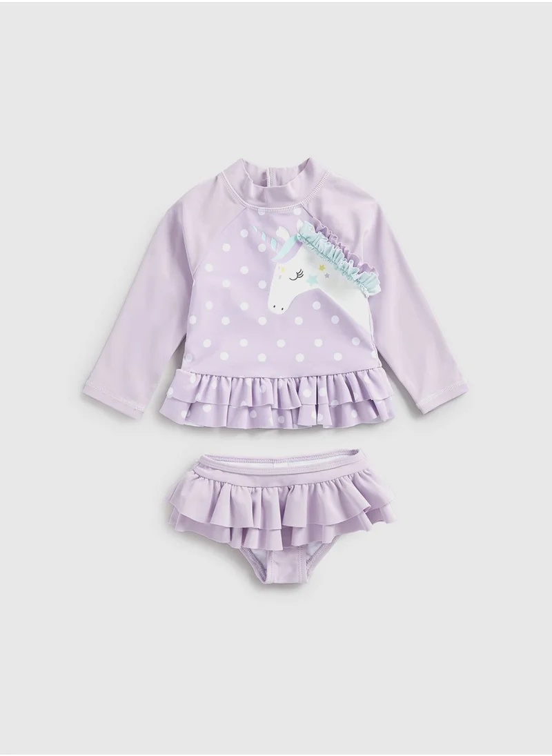 mothercare Party Horse Sunsafe Swim Set UPF50+