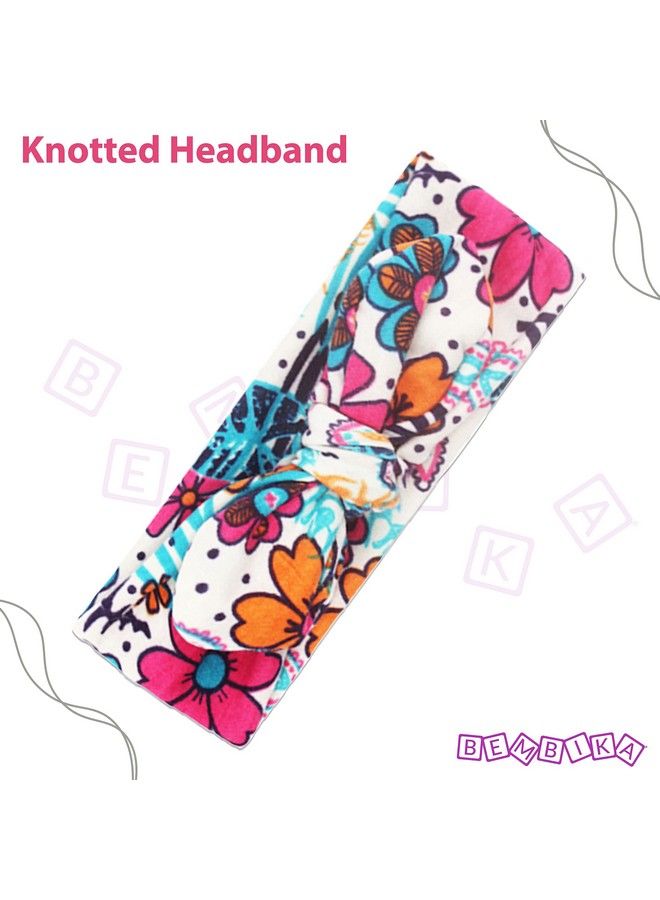 BEMBIKA Bow Headband For Baby Girl Hair Accessories For Girls Turban Headband For Baby Girl Sky - Image 3