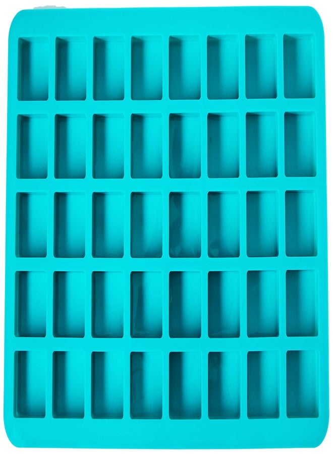 Melostu 40-Cavity Square Caramel Candy Silicone Molds, Chocolate Truffles, Ganache, Hard Candy, Praline, Ice Cube Tray and Gummy Jelly - Image 2