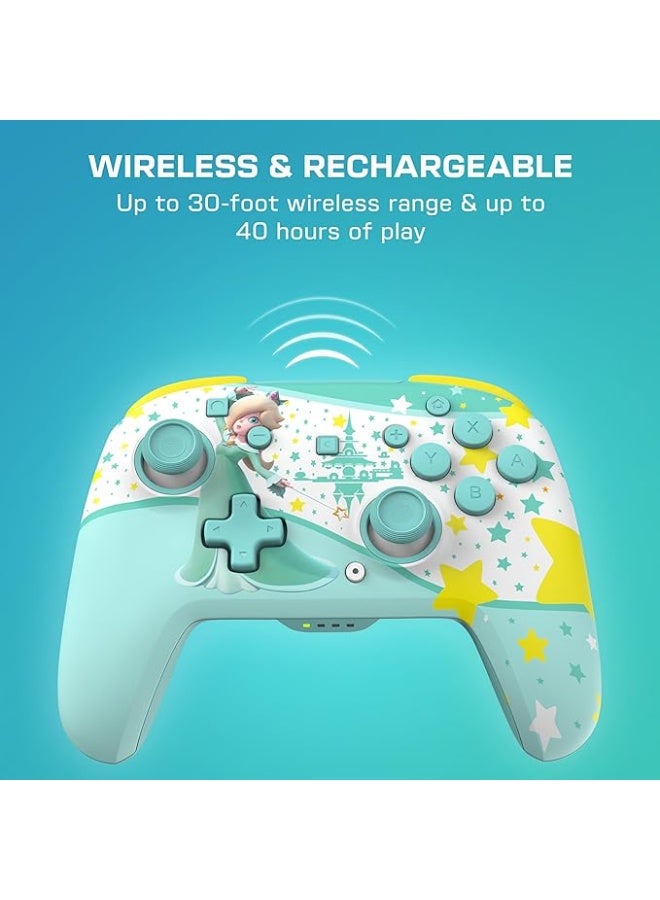 Turtle Beach Rematch Wireless RGB Gaming Controller for Switch 2 (Rosalina) - Image 3