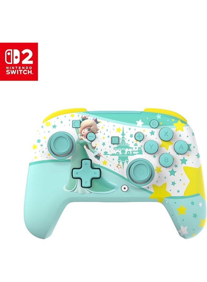Turtle Beach Rematch Wireless RGB Gaming Controller for Switch 2 (Rosalina) - Image 1