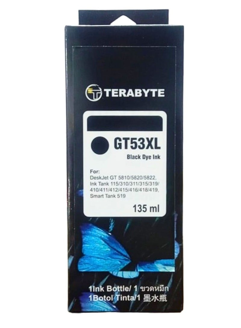 Terabyte GT53XL 135ml GT52 70ml for HP Printer DeskJet Smart GT Tank - Image 3