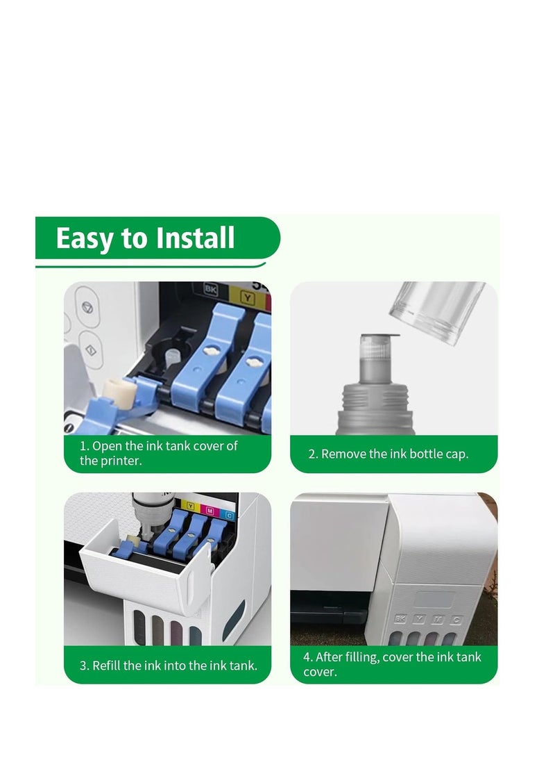 Terabyte GT53XL 135ml GT52 70ml for HP Printer DeskJet Smart GT Tank - Image 4