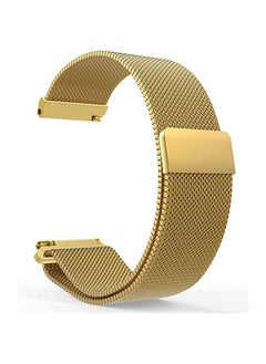 Band 20mm Milanese Stainless Steel Replacement Watchband for Amazfit GTS/Amazfit GTS 2 Gold