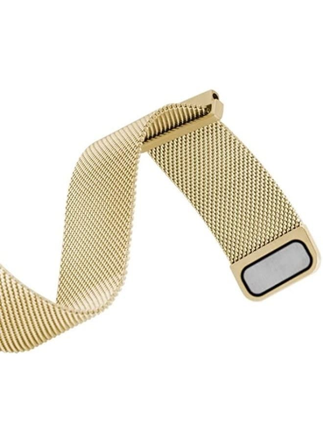 Generic - Band 20mm Milanese Stainless Steel Replacement Watchband for Amazfit GTS/Amazfit GTS 2 Gold - Image 1