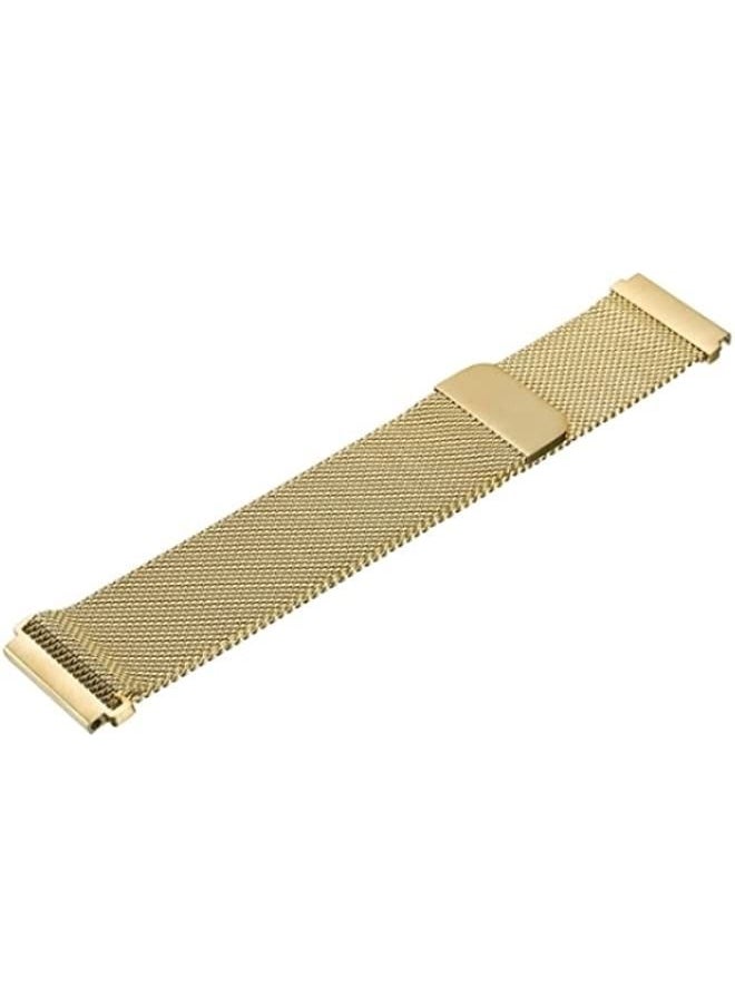 Generic - Band 20mm Milanese Stainless Steel Replacement Watchband for Amazfit GTS/Amazfit GTS 2 Gold - Image 1