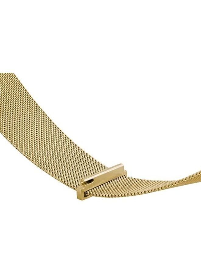 Generic - Band 20mm Milanese Stainless Steel Replacement Watchband for Amazfit GTS/Amazfit GTS 2 Gold - Image 1