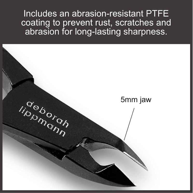 Deborah Lippmann Professional Stainless Steel Cuticle Nippers for Manicure and Pedicure - Image 5