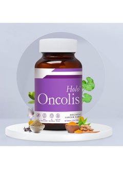 HOLO Holo Zeroharm Holooncolis | Holistic Cancer Care Tablets | All-Natural | 100% Water Soluble Curcumin And Plant-Based Ingredients | Anti-Inflammation, Anti-Depression| 60 Vegetarian Tablets  - Image 1