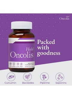 HOLO Holo Zeroharm Holooncolis | Holistic Cancer Care Tablets | All-Natural | 100% Water Soluble Curcumin And Plant-Based Ingredients | Anti-Inflammation, Anti-Depression| 60 Vegetarian Tablets  - Image 4