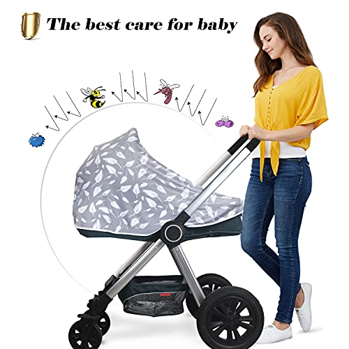 Kefee Kol Baby Nursing Cover & Nursing Poncho - Multi Use Cover for Baby Car Seat Canopy, Shopping Cart Cover, Stroller Cover, 360° Full Privacy Breastfeeding Coverage, Baby Shower Gifts for Boy&Girl - Image 5