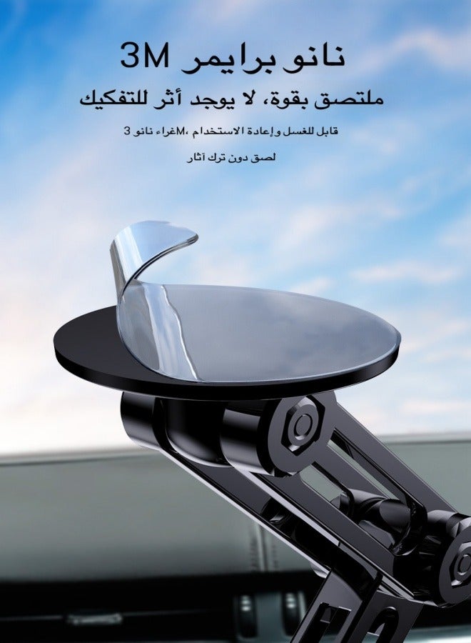 15W Zero-Interference Magnetic Car Mount - Universal Phone Holder with Fast Wireless Charging | 65°C Heatproof, Anti-Slip Grip for iPhone/Samsung ﻿ - Image 2