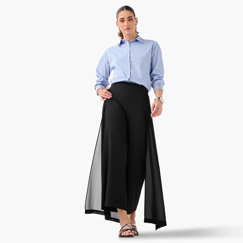 2Xtremz 2Xtremz Striped Embellished Shirt