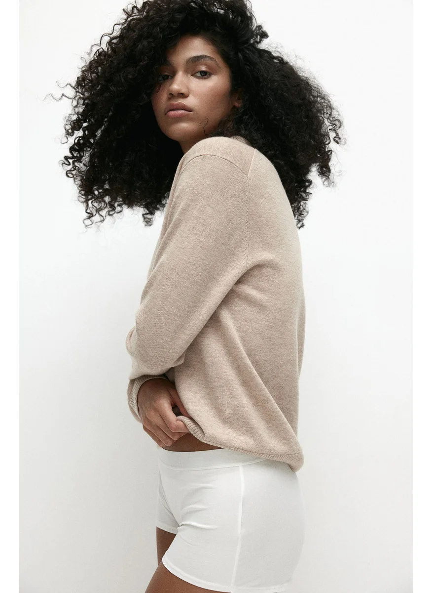 اتش اند ام Cashmere-Blend Polo Shirt
