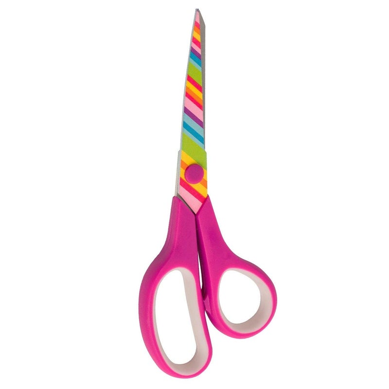SINGER 7 34 Blades Rainbow Print Scissors