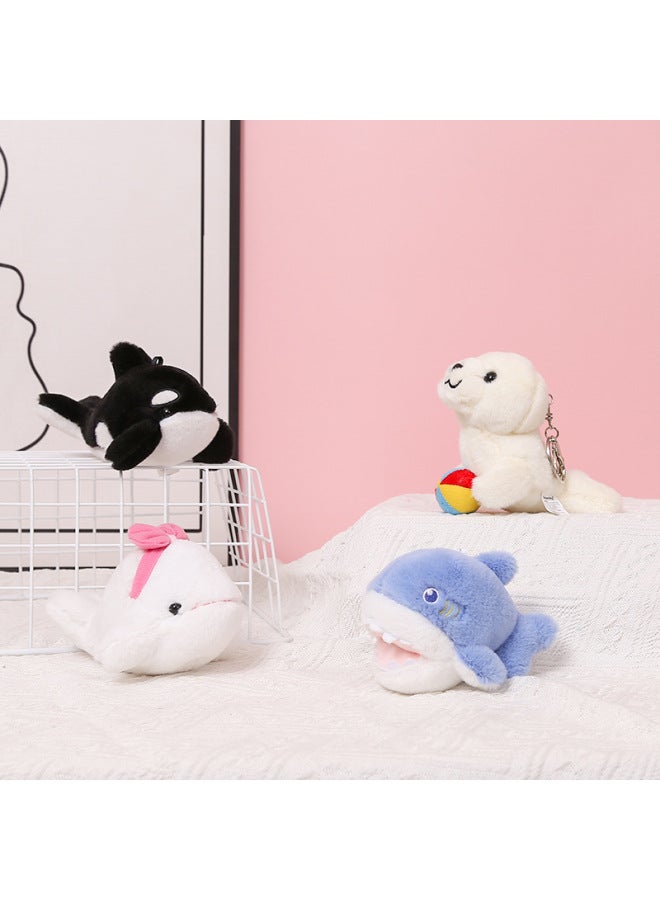 Mini 4 Inch Grasping Machine Doll Doll Pendant Plush Bag Doll Doll Keychain Creative Toy Gift