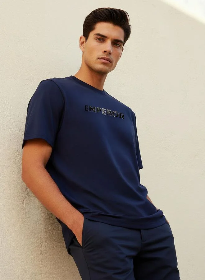 Emperor Emperor Regular Fit Crew Neck Short Sleeve T-shirt