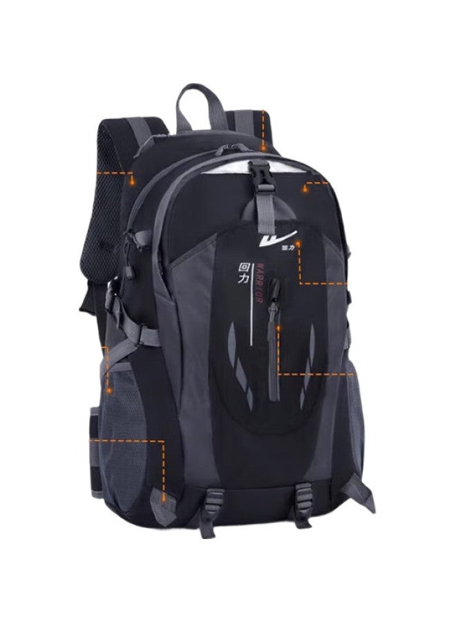 Warrior Outdoor Hiking Backpack For Men And Women, Large Capacity, Lightweight, Water-Resistant, Professional Multifunctional Mountaineering Backpack For Trekking And Climbing - Image 1
