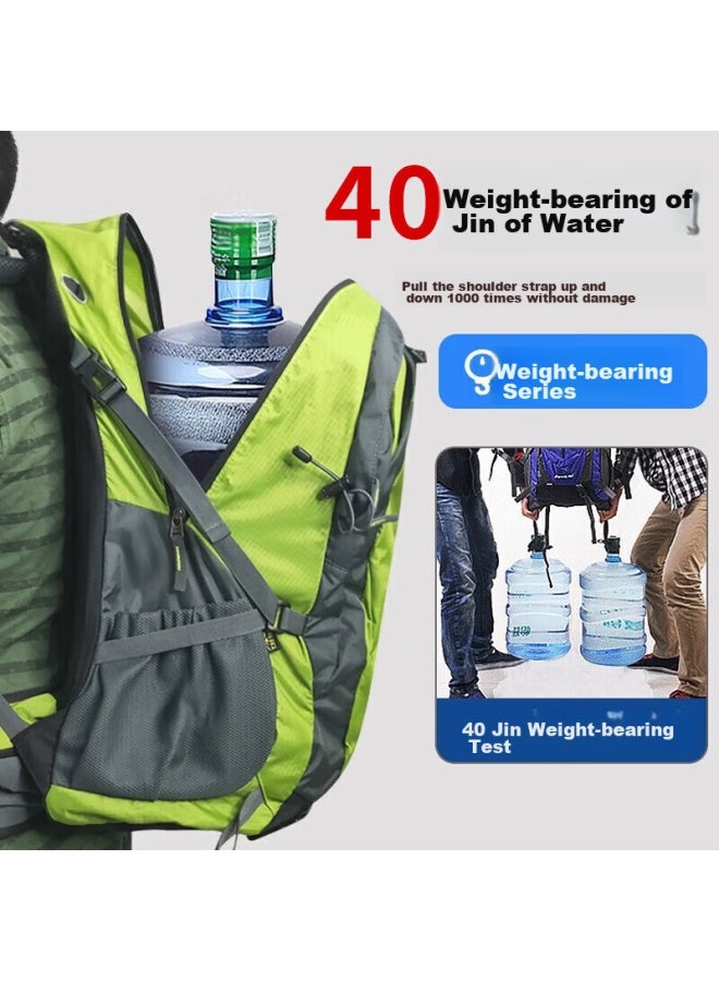 Warrior Outdoor Hiking Backpack For Men And Women, Large Capacity, Lightweight, Water-resistant, Professional Multifunctional Mountaineering Backpack For Trekking And Climbing - Image 3
