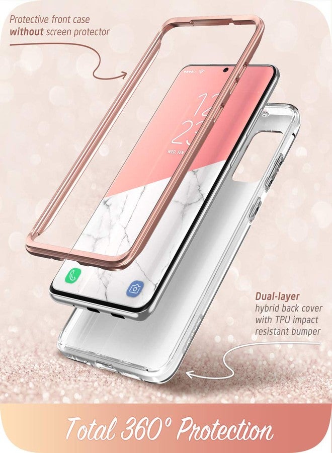 آي-بلاسون جراب i-Blason Cosmo Series لهاتف سامسونج جالاكسي S20+ بلس 5G (إصدار 2020)، جراب واقٍ أنيق لامع بدون واقي شاشة مدمج (رخامي)، Galaxy-S20Plus-Cosmo-Marble - Image 2
