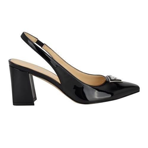 Guess Women's Valinda Pump, Black Patent 002, 8 - Image 5