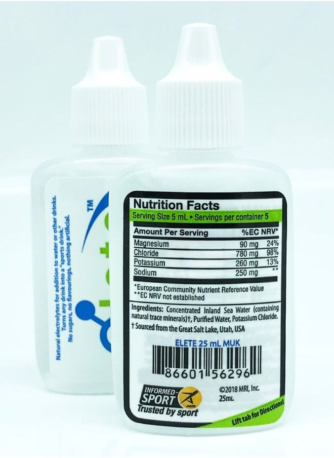 elete ELECTROLYTES - Hydration Drops with Zero Calories and Zero Sugar 25 mL - Image 1
