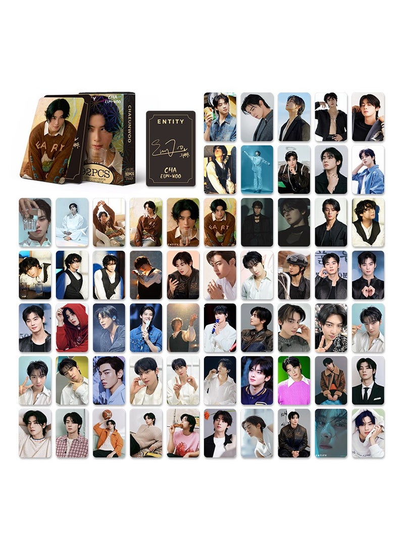 EHOME 92 Piece ChaEunWoo Lomo Card And Stickers - Image 3