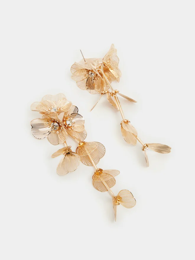 Styli Styli Flower Drop Earrings