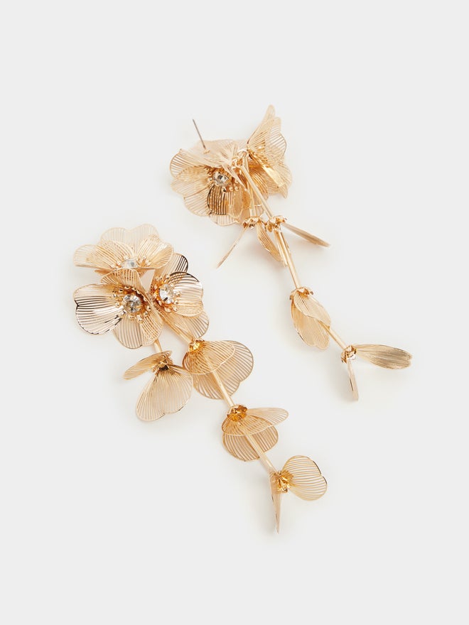 Styli Styli Flower Drop Earrings  - Image 3