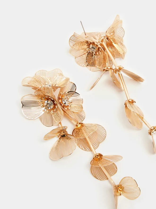 Styli Styli Flower Drop Earrings