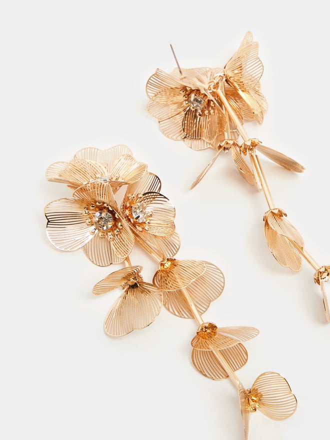 Styli Styli Flower Drop Earrings  - Image 4