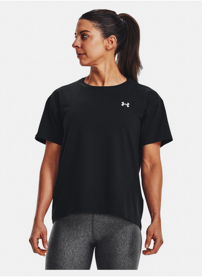 UNDER ARMOUR Esential Cotton Stretch T-shirt  - Image 1