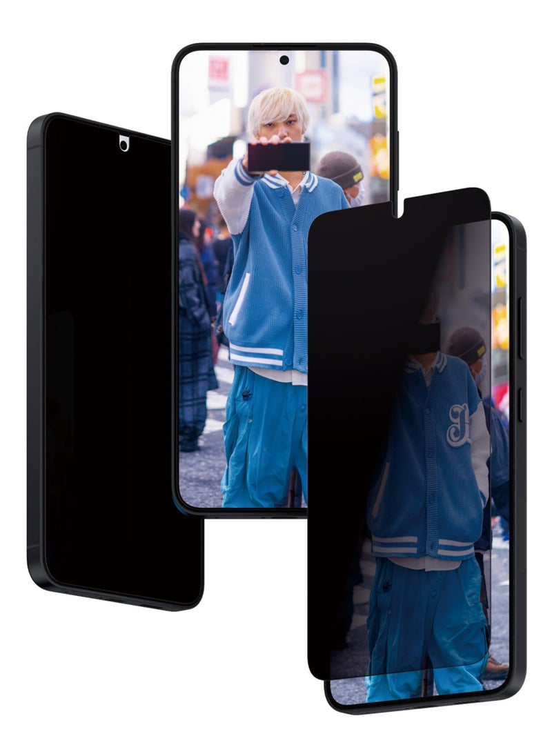 PanzerGlass Privacy Screen Protector for Samsung Galaxy S24 Plus| Privacy Filter, Edge To Edge Tempered Glass w/ UltraSonic FingerPrint Scan, No Hole, Case Friendly w/ Easy Install Aligner  - Image 2