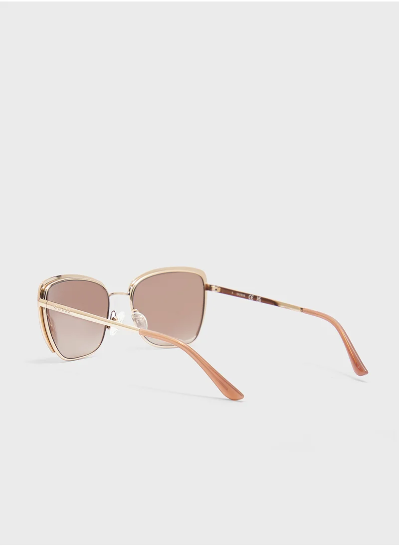GUESS Gu0021859F57 Cat Eye Sunglasses
