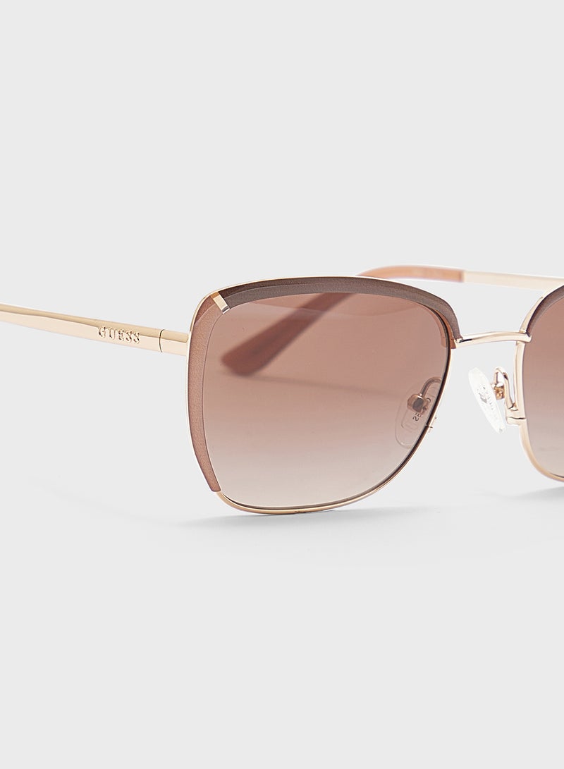 GUESS Gu0021859F57 Cat Eye Sunglasses  - Image 3