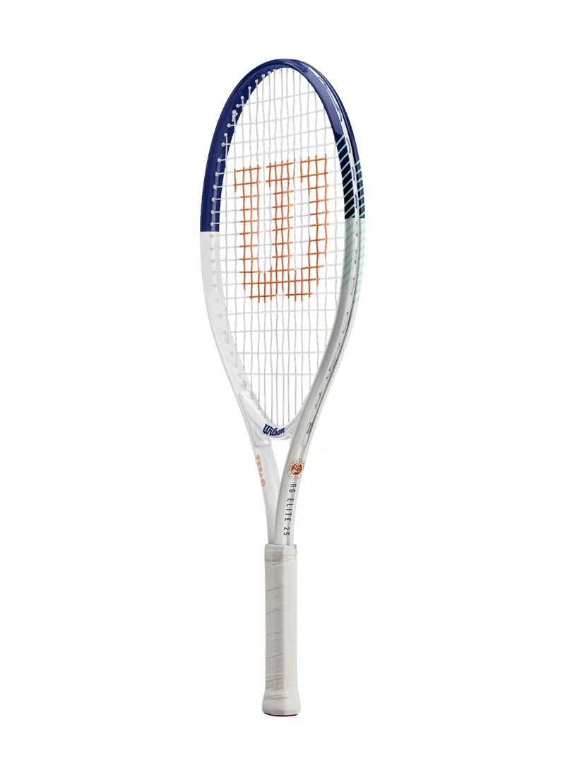 ويلسون Roland Garros Elite 23 Tennis Racket Kit For Junior - White