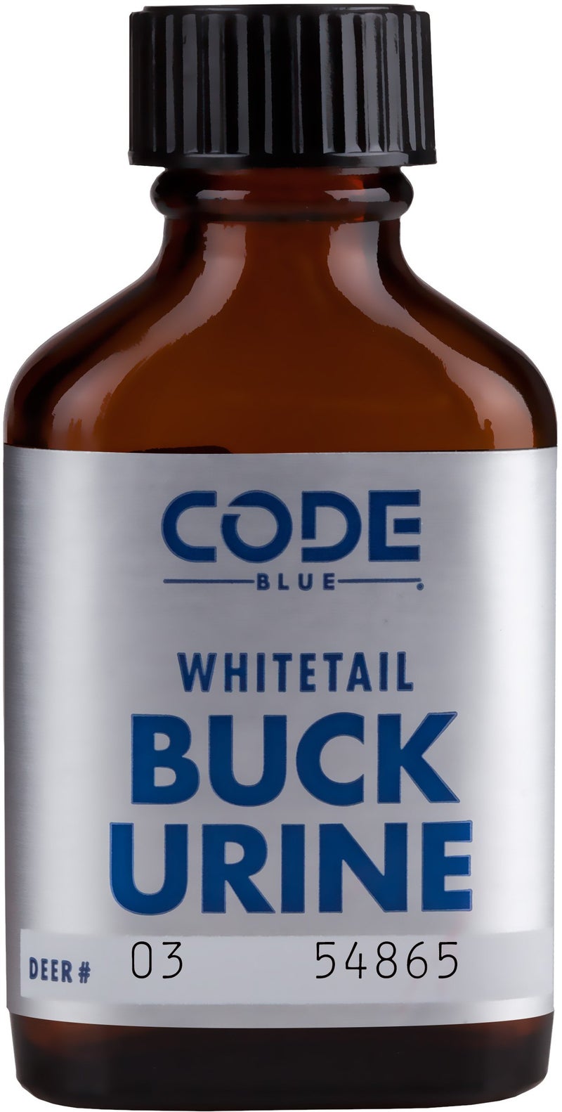 Code Blue Whitetail Buck Urine â€“ Premium Deer Attractant, Versatile All-Season Hunting Scent, 1 oz - Image 1