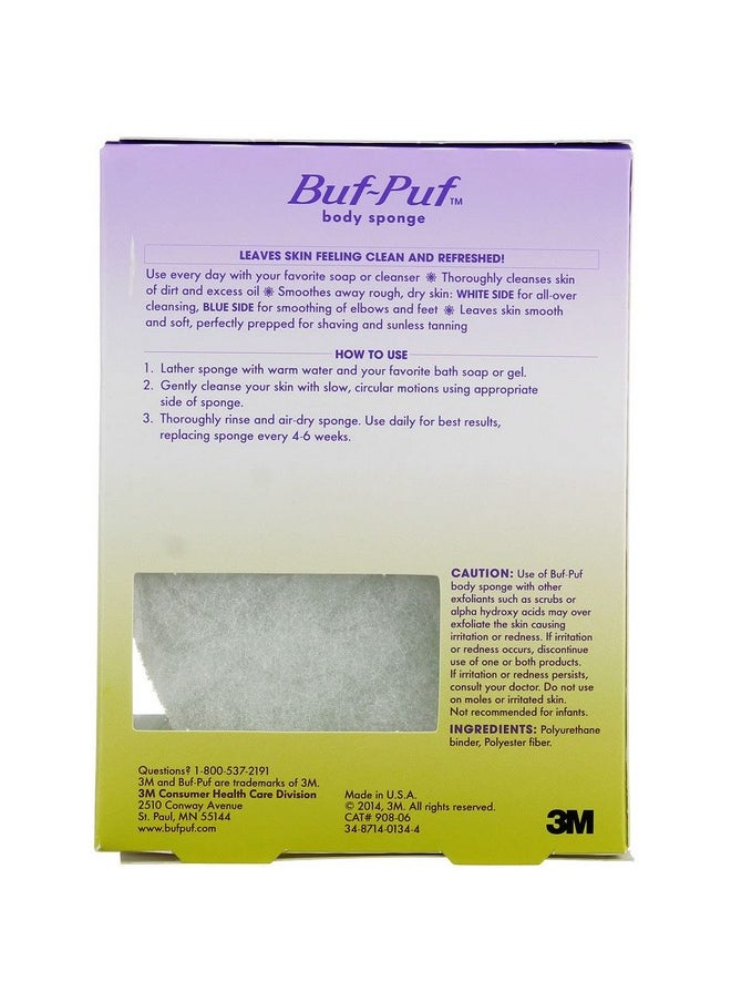 Buf-Puf Body Sponge 1 Ea. Pack Of 4  - Image 3