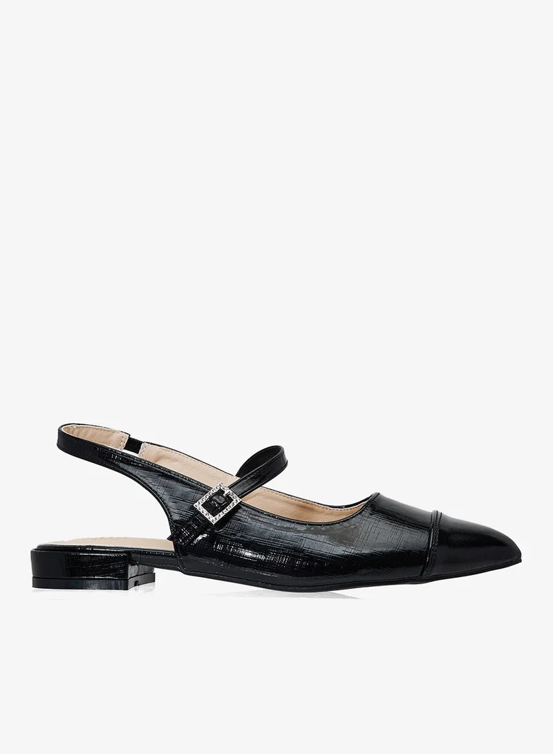 ايلا باليرينا مدببة بحزام خلفي