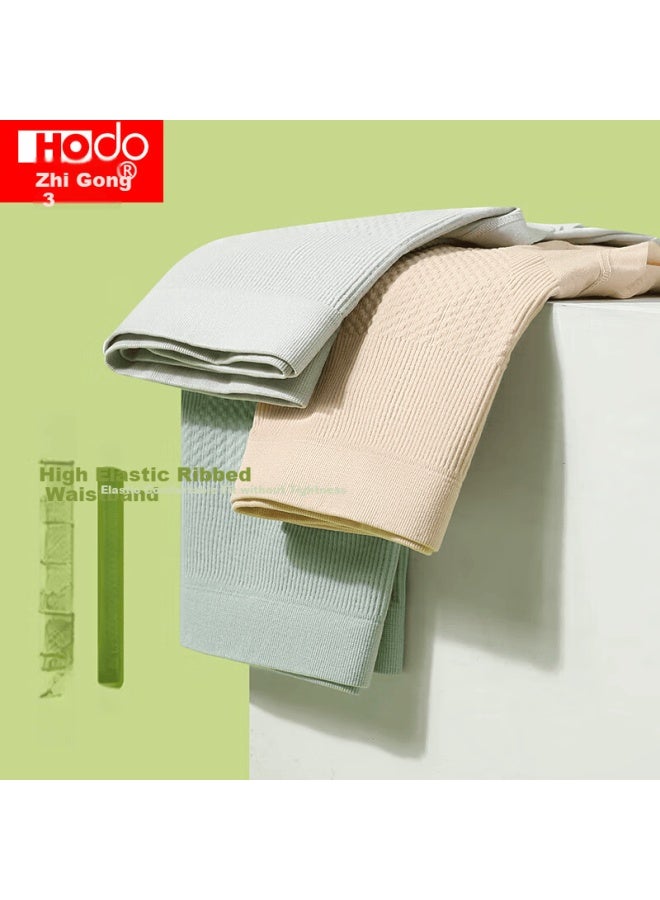 hongdou Hodo Women's Tummy Control And Lifting Panties, Seamless Jacquard High-elastic Shapewear, 3-pack, One Size Fits All - Image 4