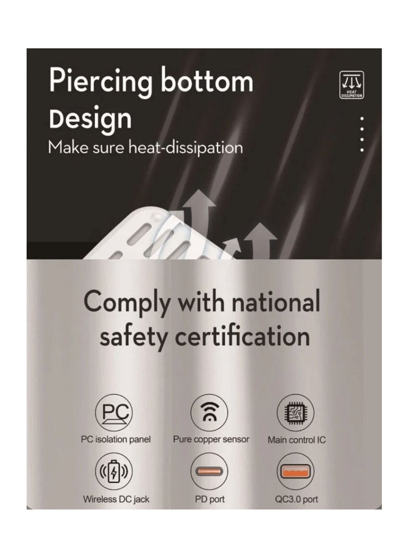 general Multi-port charging station, with wireless charging feature. - Image 3