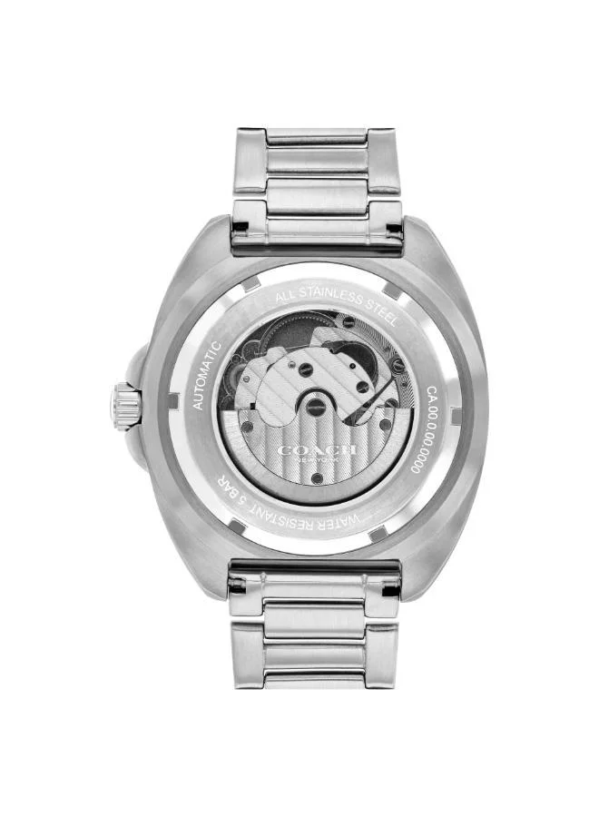 COACH Coach Automatic Movement Watch for Men CHARTER Collection with Stainless Steel Bracelet - 14602711