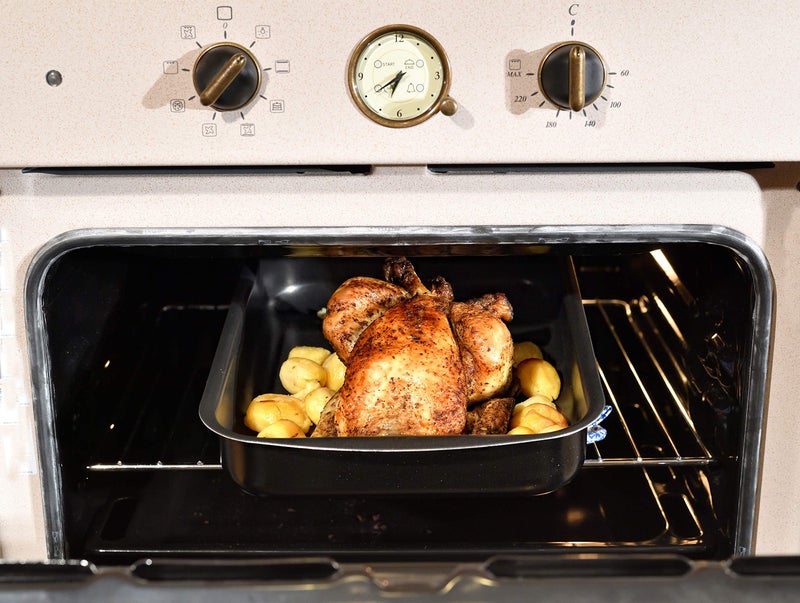 RAVELLI Italia Linea 30 Non Stick Roasting Pan (8.5x11) - Image 4