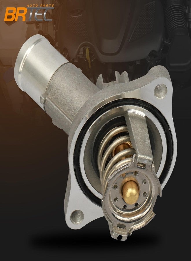 BRTEC Engine Coolant Thermostat Housing 2013-2019 for Buick LaCrosse for Cadillac ATS for GMC Canyon for Chevrolet Colorado Malibu - Image 5